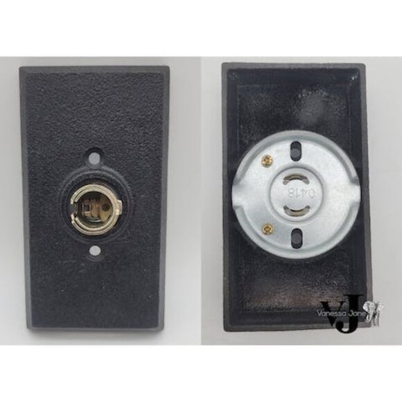 Emtek Replacement Single Side Sandcast Bronze No. 3 Rosette - Picture 2 of 2